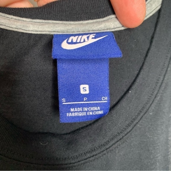 NIKE womens Black JUST DO IT Activewear Tank Top small - Picture 2 of 4